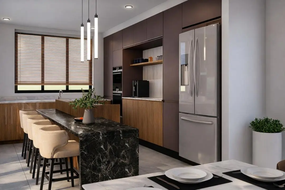 Luxury interior lounge